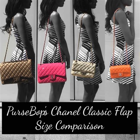 chanel classic medium or jumbo|chanel flap size chart.